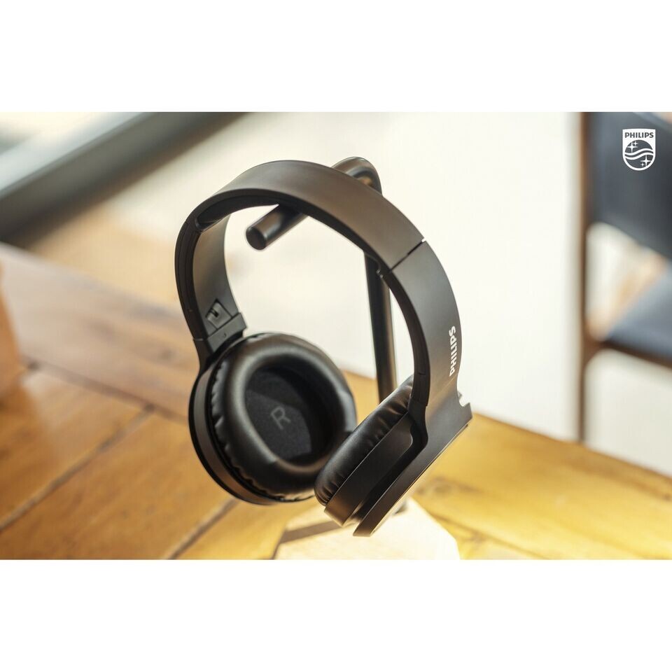 Philips H5205 Over-Ear Bluetooth Wireless Headphones, (BLACK), NEW