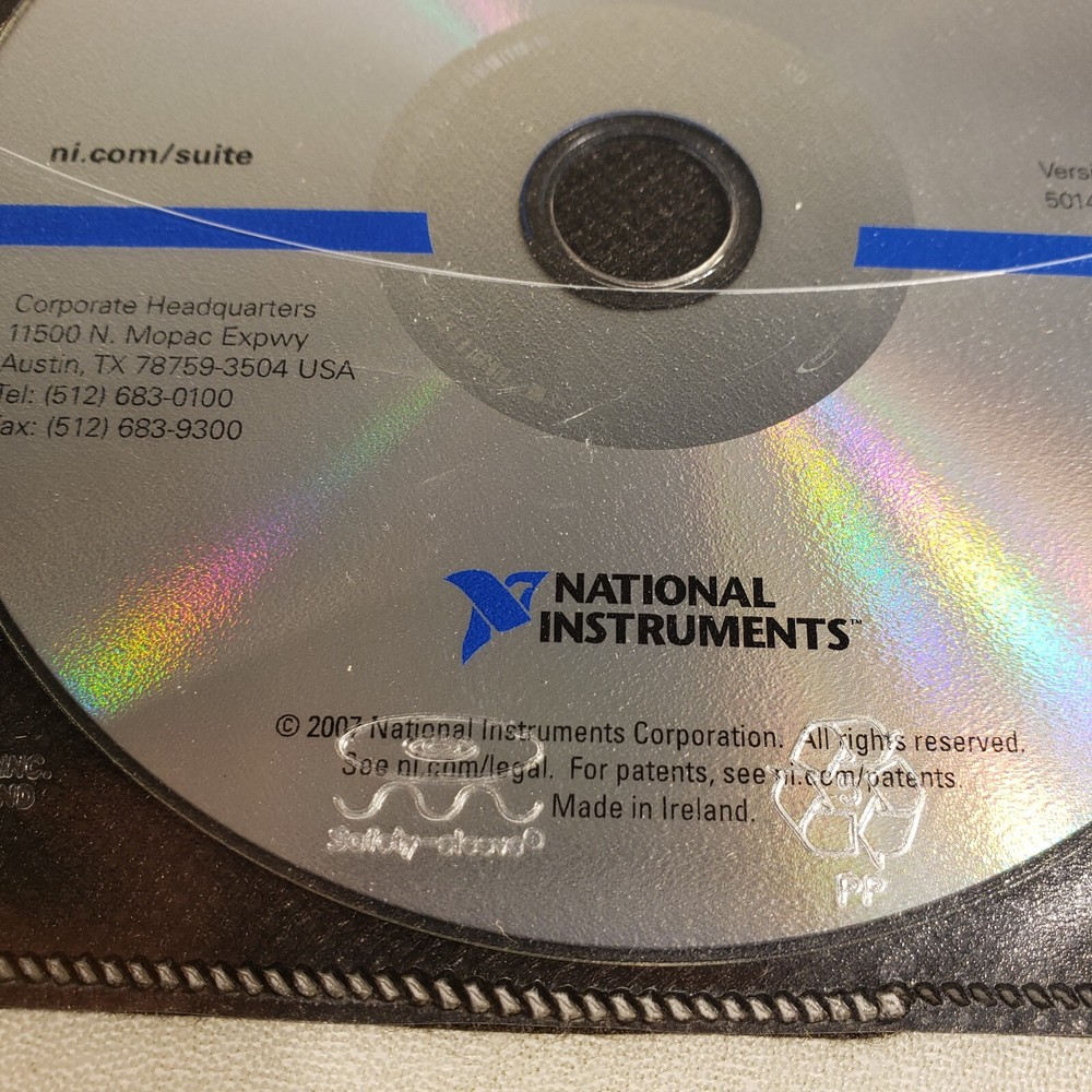 NI 501400H-03 Developer Suite Fourth Quarter 2007 Full Development System 8.5