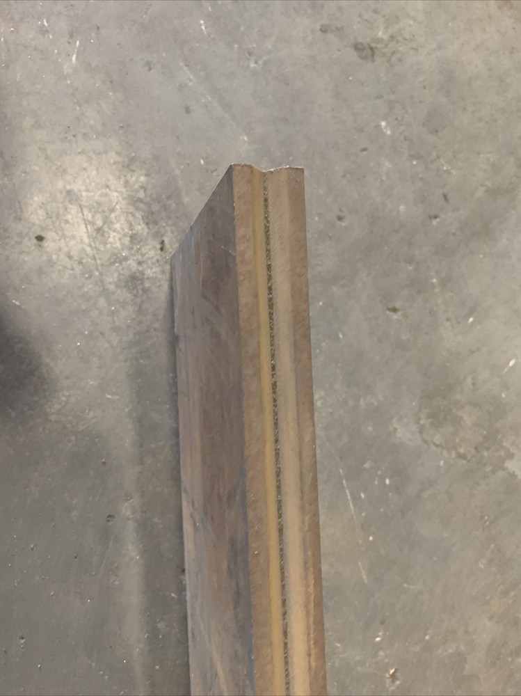 18.25” V Bottom Die Press Brake Tooling Used