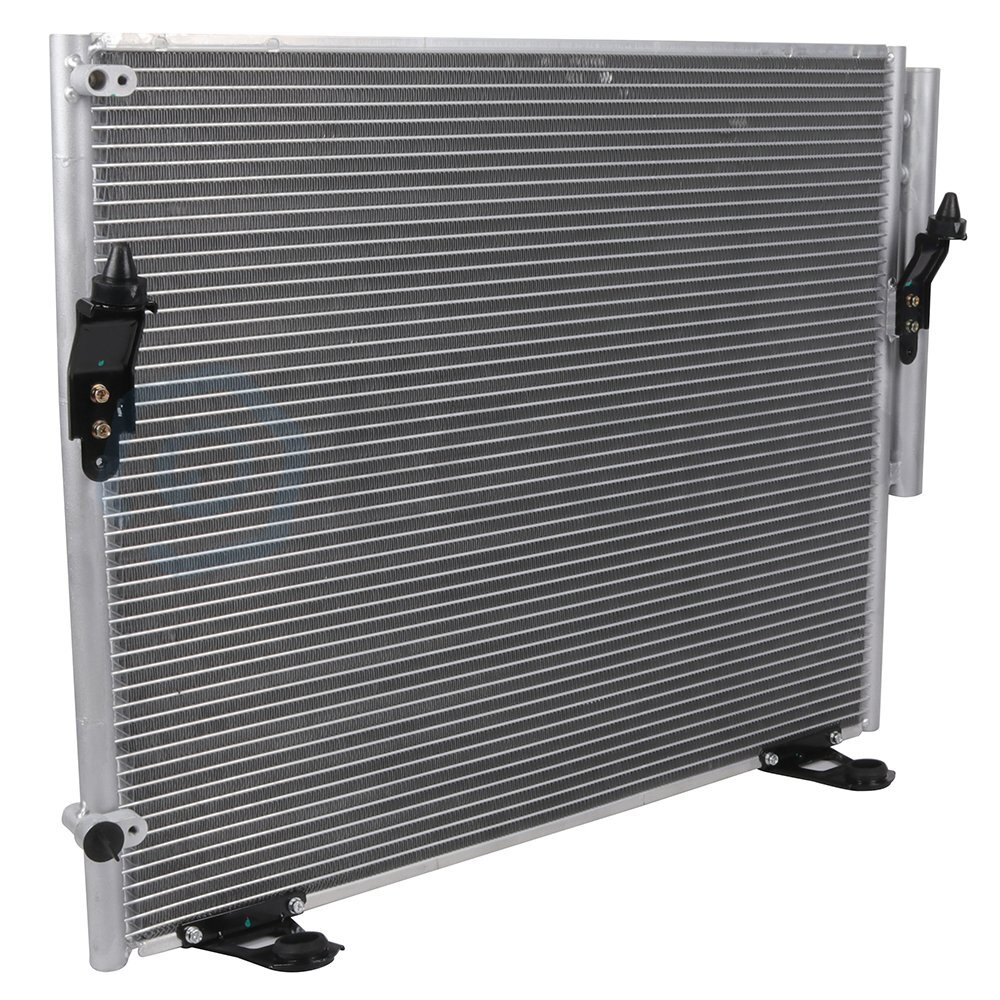 AC Condenser For 06-16 Toyota Tundra 08-15 Sequoia 4-Door 5.7L V8 Aluminum 3598