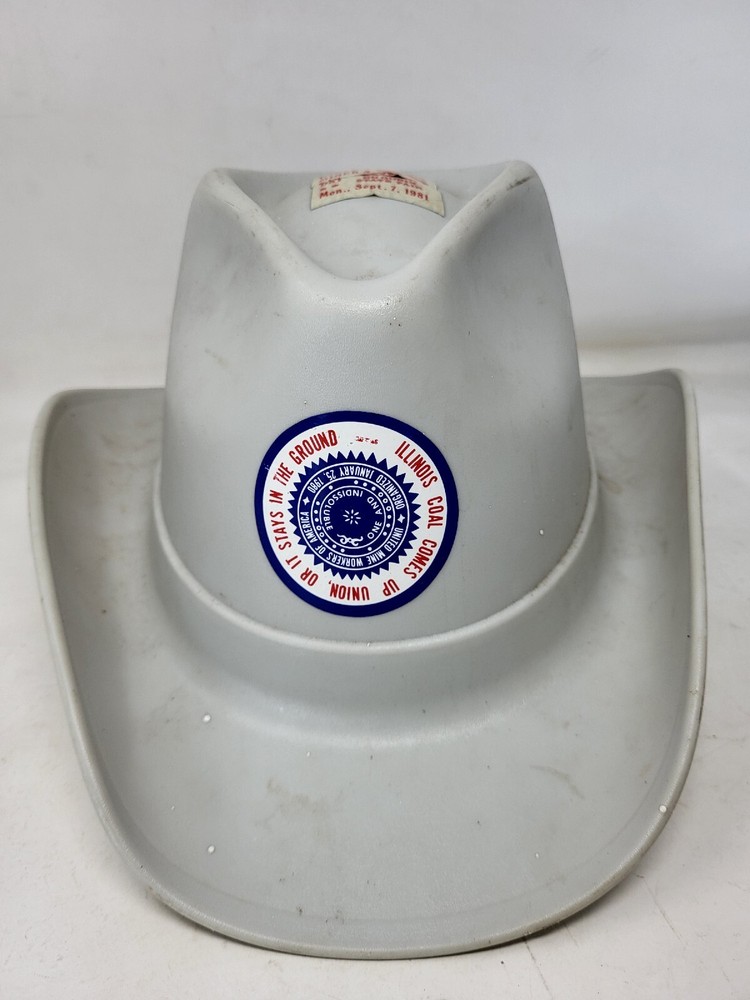 Vulcan Coal Strip Mine Mining Cowboy-Style Hard Shell Hat