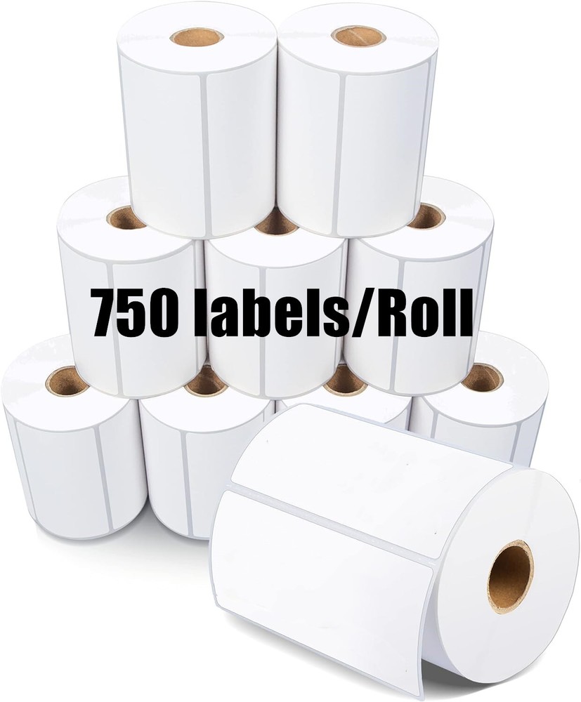 1-40 Rolls 4x2 Direct Thermal Shipping Labels Sticker for Zebra & Rollo Printer