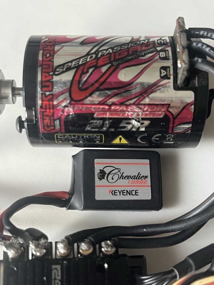 RC ESC Speed Passion GT2.1 (with Program Card) Boost Compatible, Keyence Spec