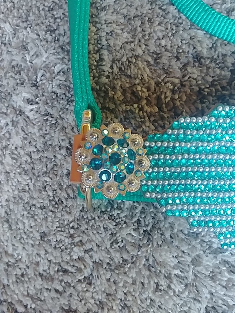 CUSTOM Bedazzled Bronc Halter