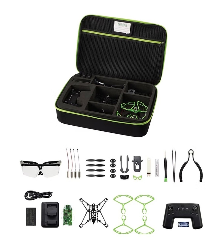 For The Win Robotics STEM Hopper Drone Kit & Case