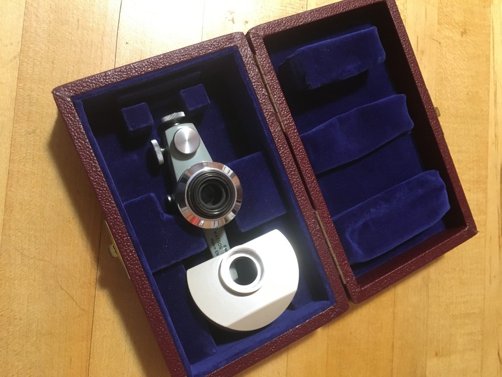 Watson Barnet 8mm Interferometer Microscope Objective plus holder