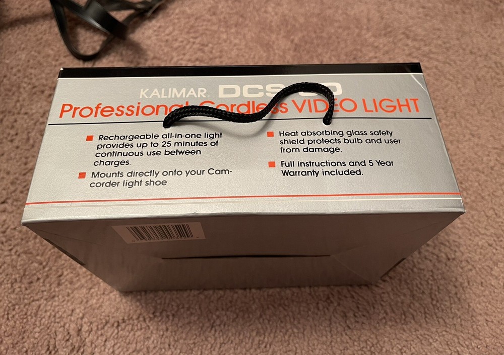 Kalimar Professional Cordless Video Light - Untested Item