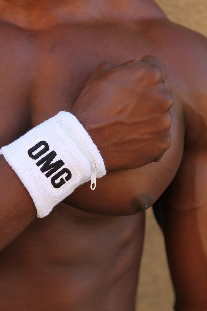 OMG® Zipper Pocket Wristband