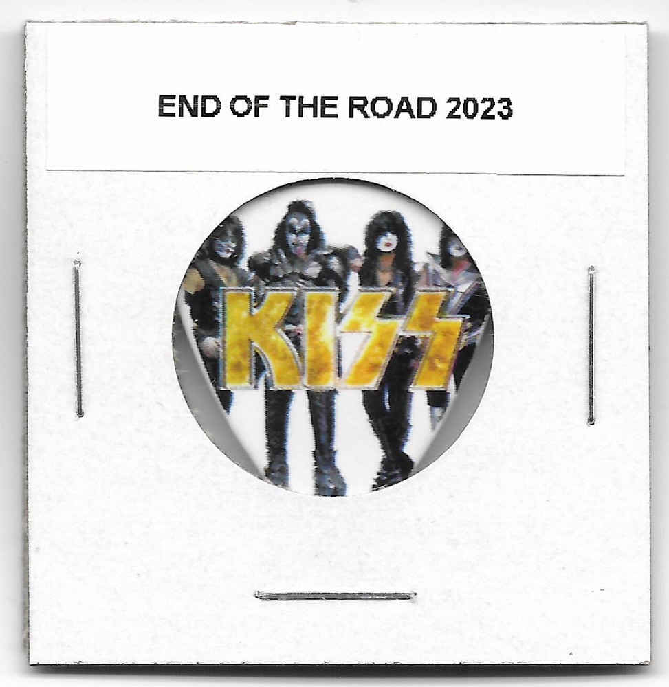 2023 KISS EOTR End Of The Road Eric Singer Concert Stage Tour Guitar Pick