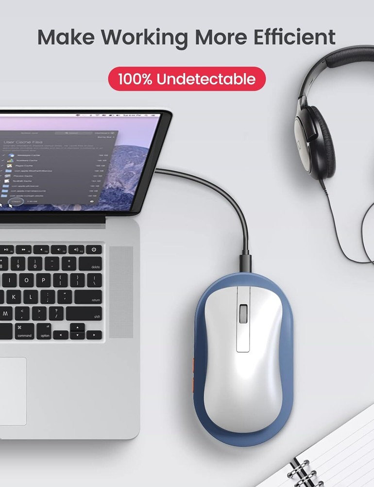 Ultra Slim Undetectable Mouse Mover With Adjustable Intervals