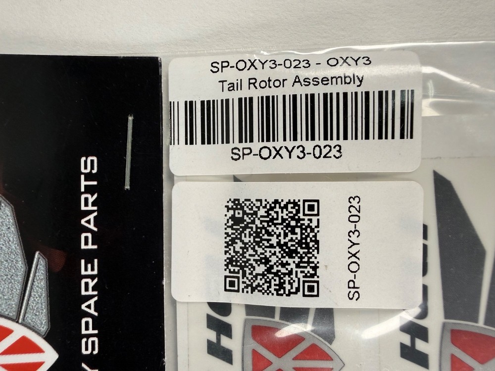 OXY HELI OXY 3 TAIL ROTOR ASSEMBLY SP-OXY3-023