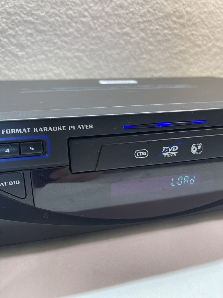 VocoPro DVX-880PRO Multi Format Digital Key Control Karaoke DVD/DIVX Player