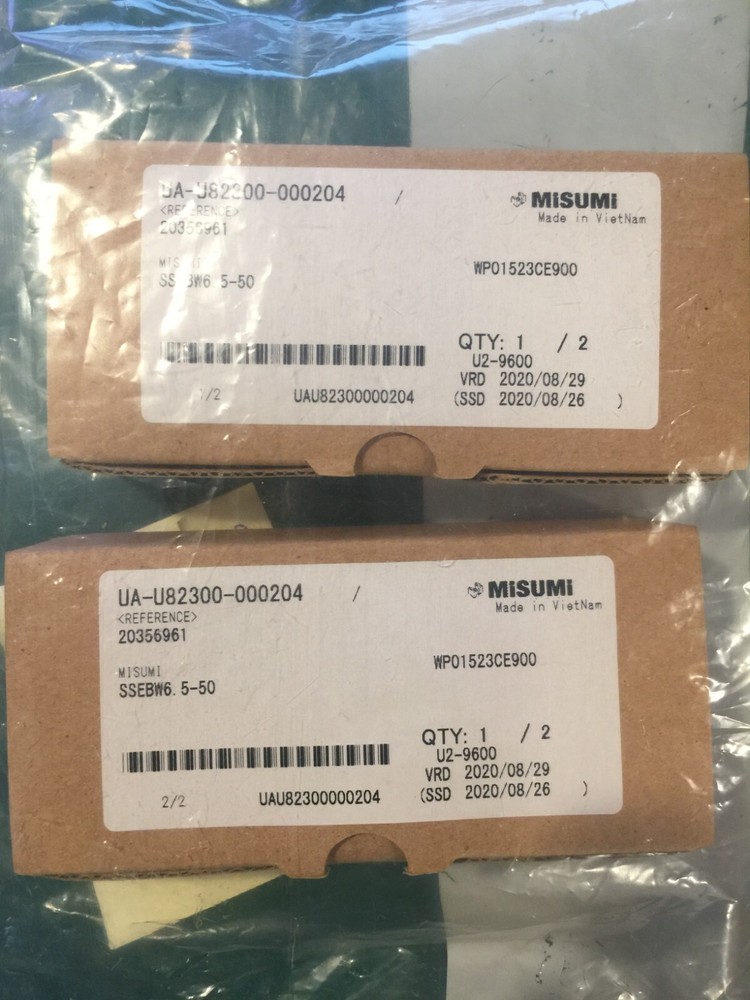 MISUMI SSEBW6.5-50 Linear Motion Guide Rail 50mm