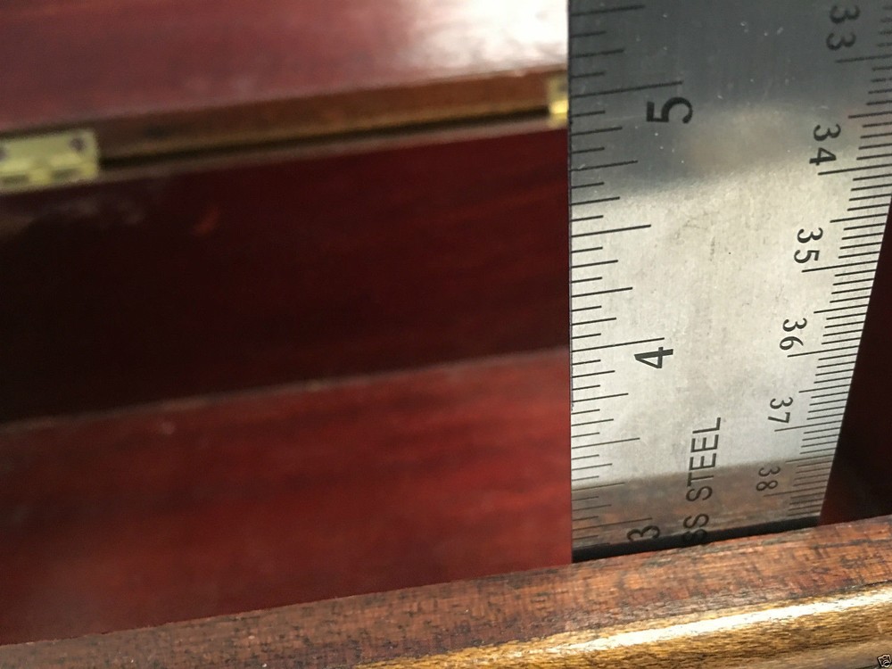 Figural Log Cabin Cigar Box