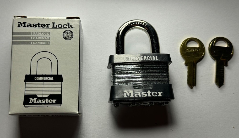 Master Lock Padlock 21KZW1 Re-Keyable M1 Keyway (Zero Bitted)