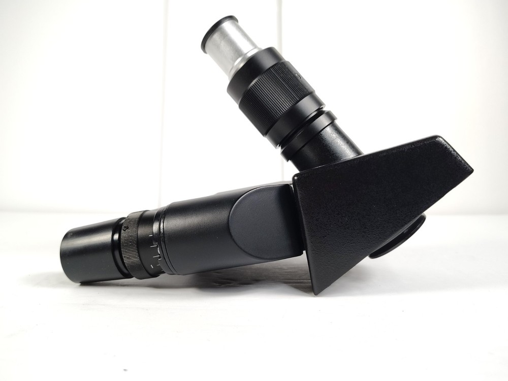 AmScope Trinocular Microscope Head with (2) 10X/18 Eyepieces - Black