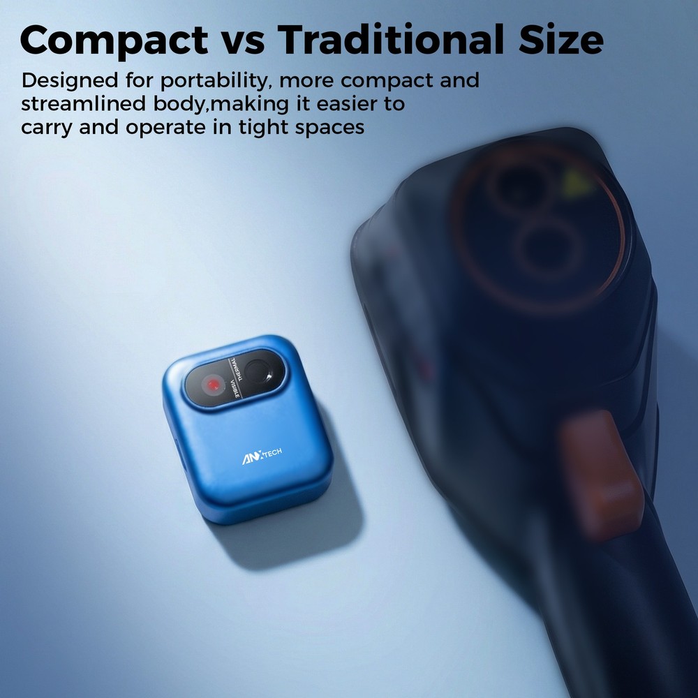 Small Mini Blue Infrared Thermal Imaging Camera 80x60 Resolution Beginner