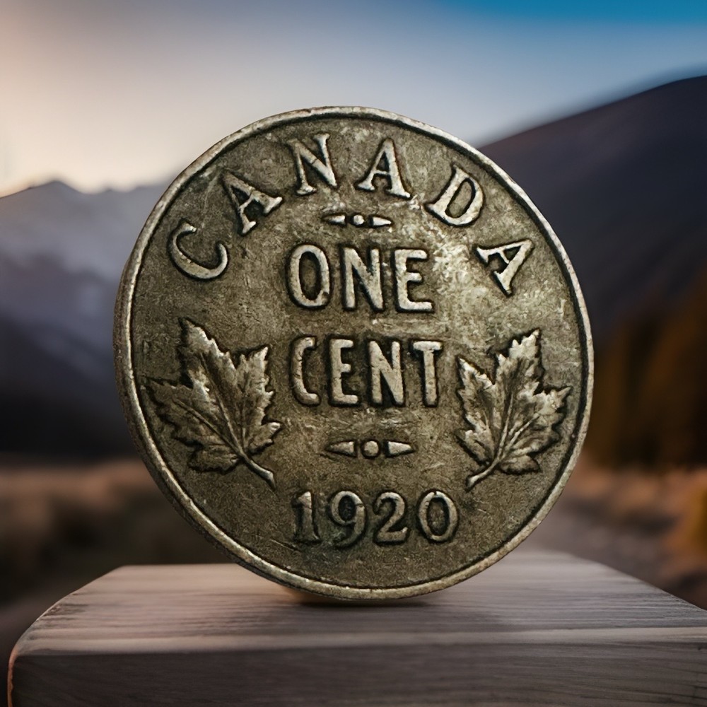1920 1C Small Cent BN Canada Cent Circulated As Shown # COC 1920 CSC CAS
