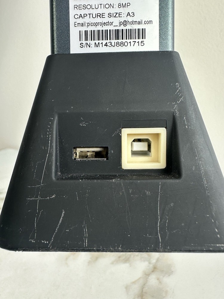 iCODIS Model X3 Document Scanner Resolution 8MP Capture A3 Untested No Cable