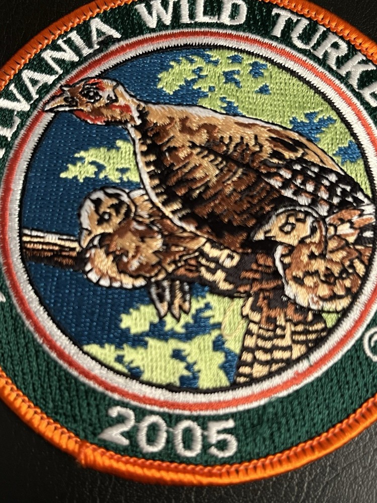 2005 PENNSYLVANIA WILD TURKEY SERIES PATCH 4” Diameter
