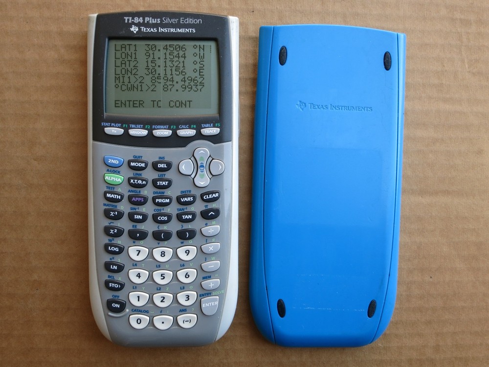 TI-84 Plus Silver Edition Graphing Calculator with Cover, Display Issue