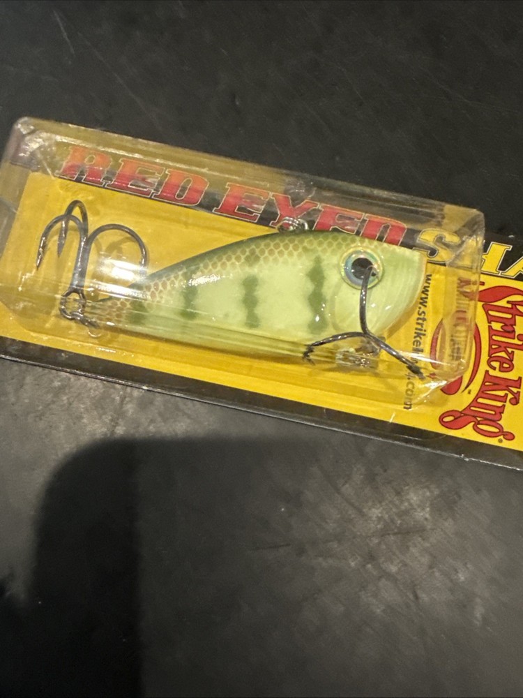Strike King Red Eye Shad 1/2oz 2 1/2" Chartreuse Perch