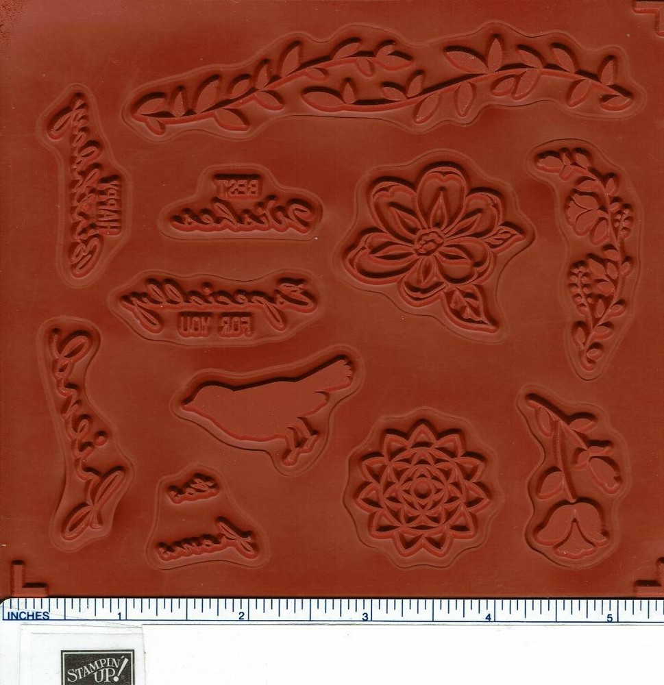 Stampin' Up! BOTANICAL BLISS & BOTANICAL TAGS THINLITS DIES - NEW
