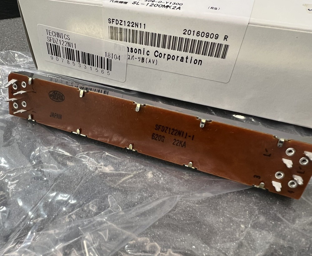 NEW, Technics SFDZ122N11 variable resistor, Pitch Fader for Technics sl1200 Mk2