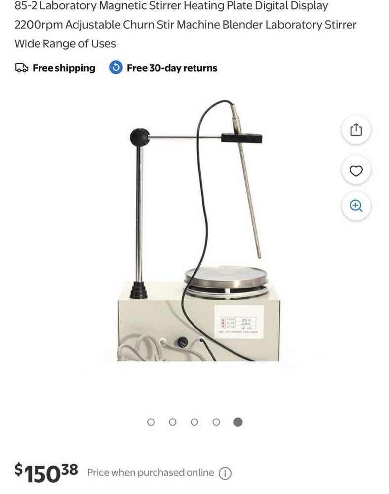 85-2 Laboratory Magnetic Stirrer Heating Plate Digital Display