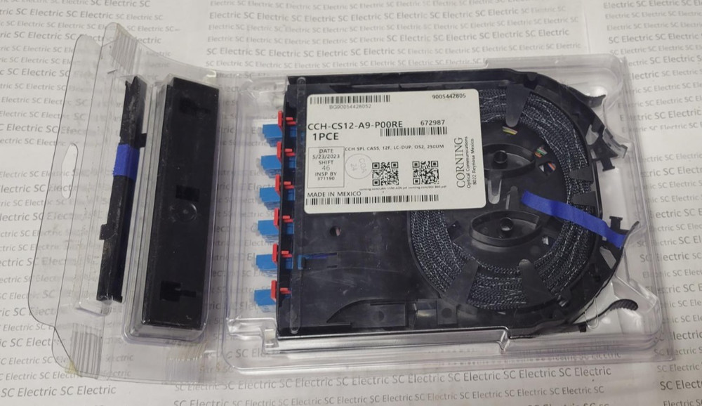 CORNING CCH-CS12-A9-P00RE SPLICE CASSETTE