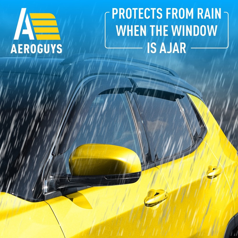 Rain Guards Vent Visors Shade for 2017-2025 Jeep Compass
