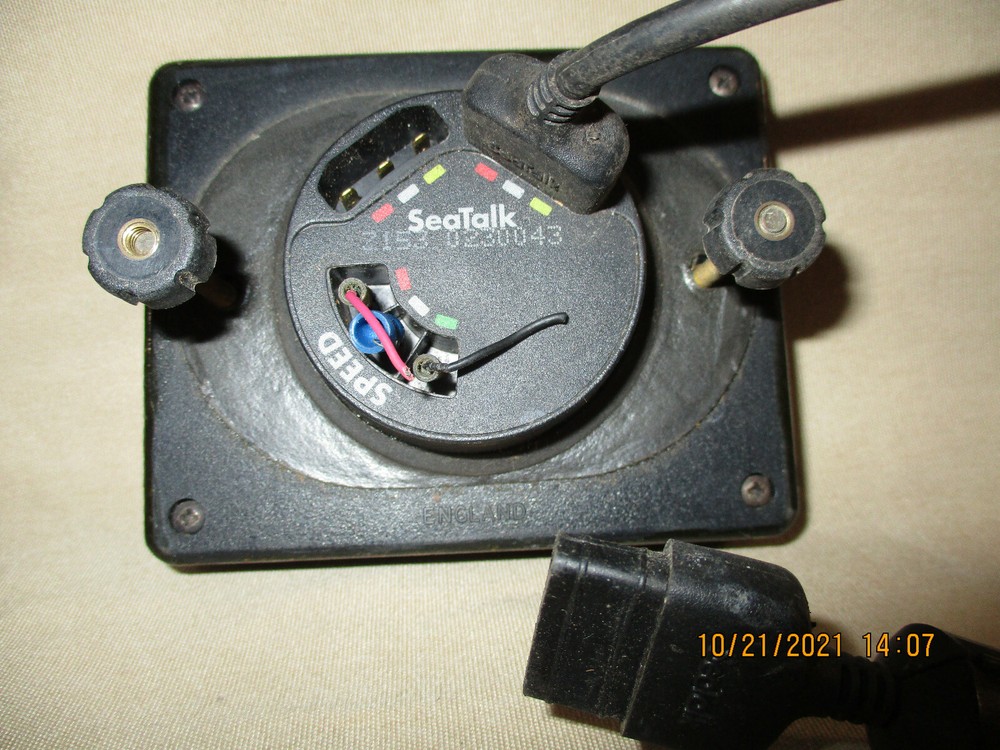 AUTOHELM SPEED DISPLAY