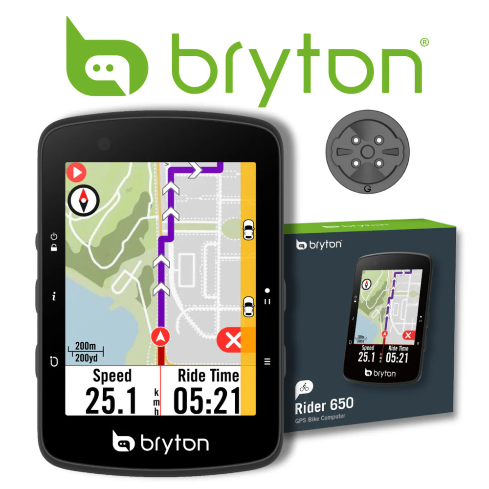 Bryton Rider 650E Wireless GPS Computer GPS Bluetooth