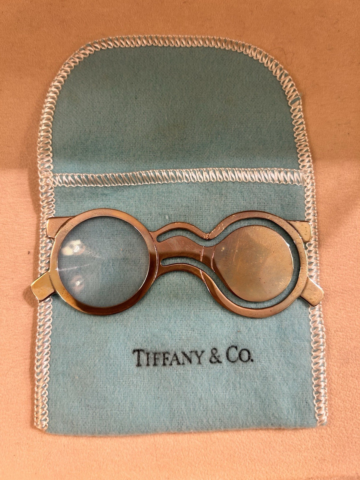 TIFFANY & Co Sterling Silver Novelty Bookmark & Magnifier
