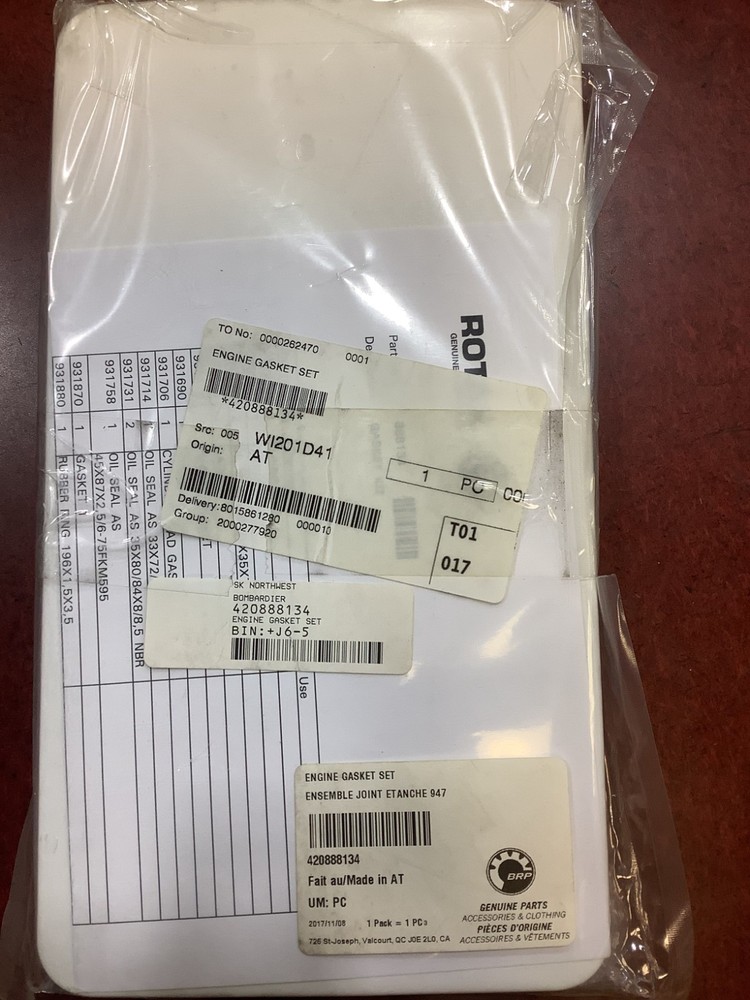 BRP OEM Engine Gasket Set – Part #420888134