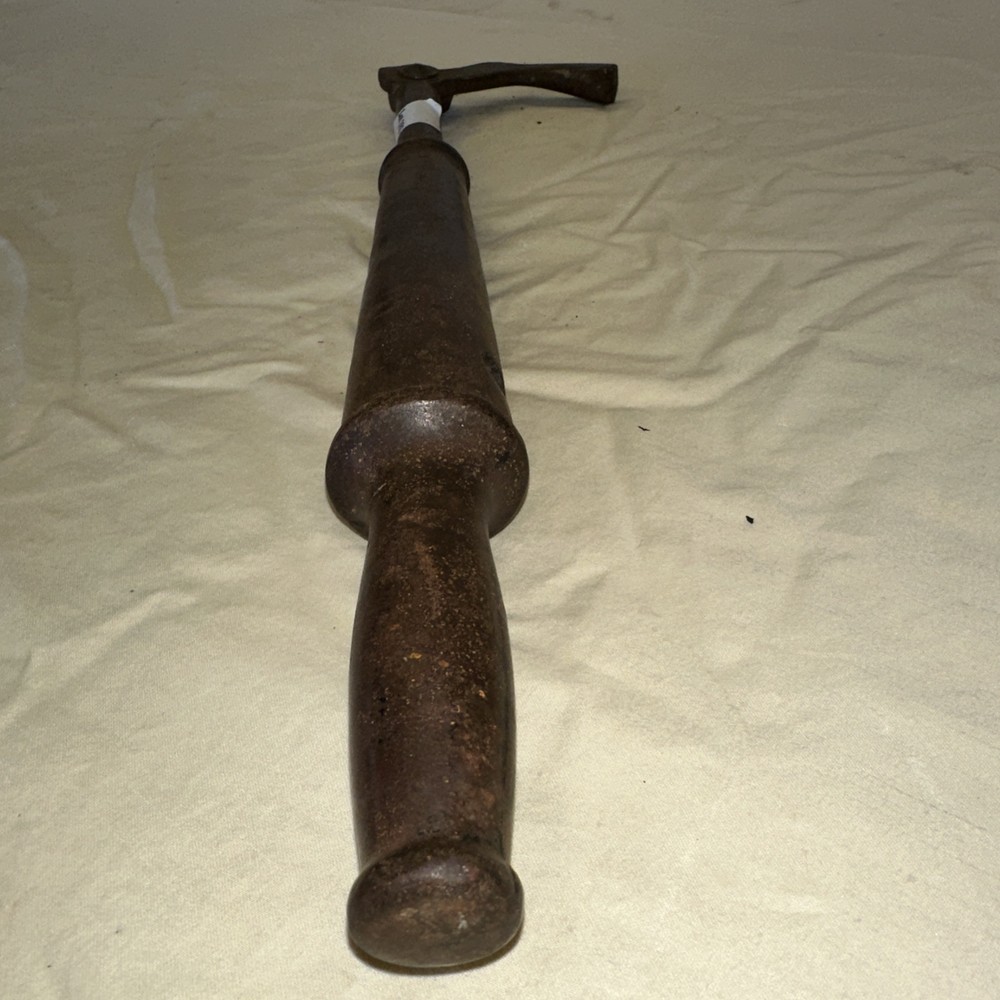 Antique Cast Iron Slide Hammer Nail Puller ~ Unbranded