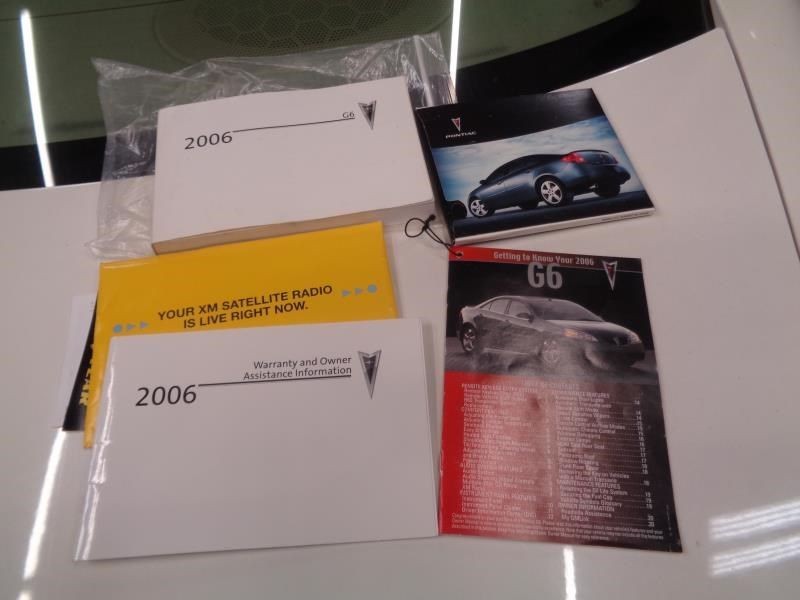 G6 2006 Owners Manual 1157587