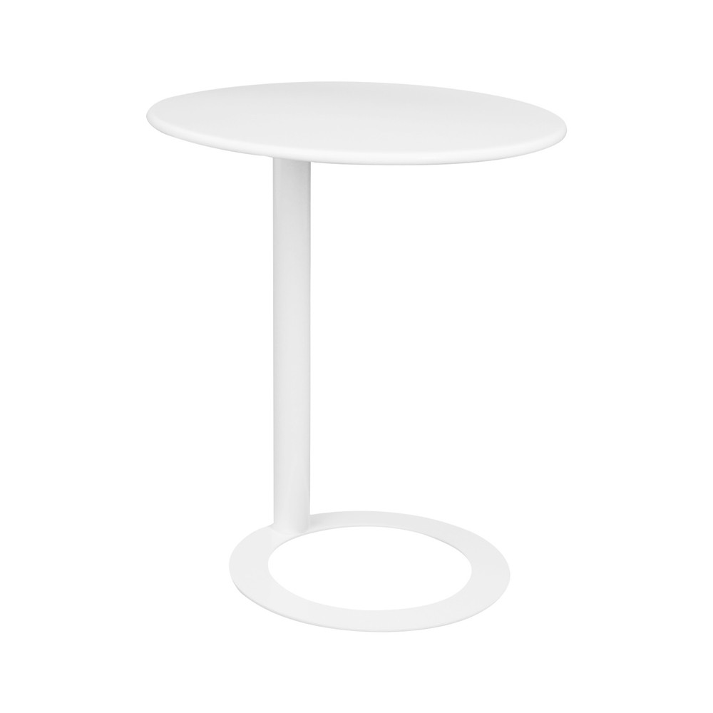 Modern Iron Side Table, Round Side Table,Freestanding Modern Coffee Table