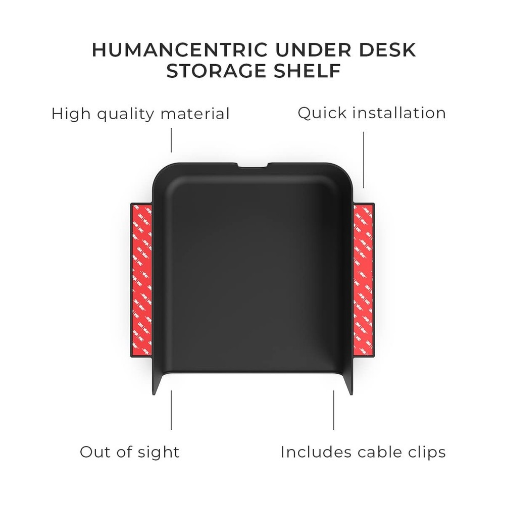 Under Desk Storage Shelf, Drawer Organizer for Office, Workstations, Tables, ...