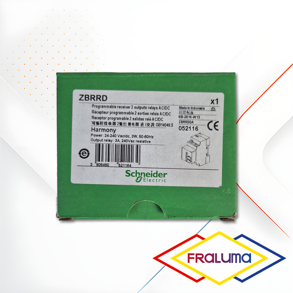 Schneider Electric ZBRRD Configurable Receiver - New