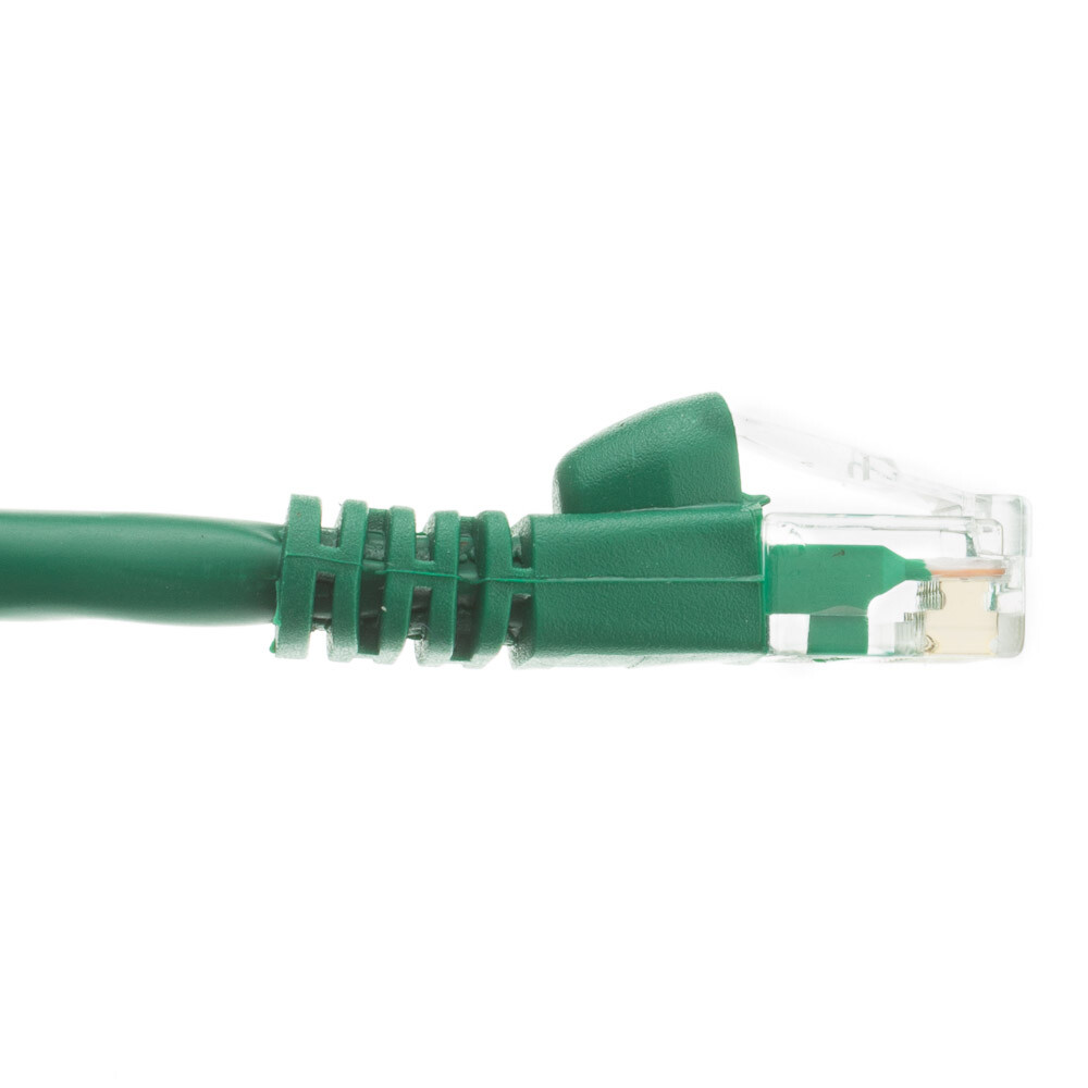 Snagless 35 Foot Cat5e Green Network Ethernet Patch Cable