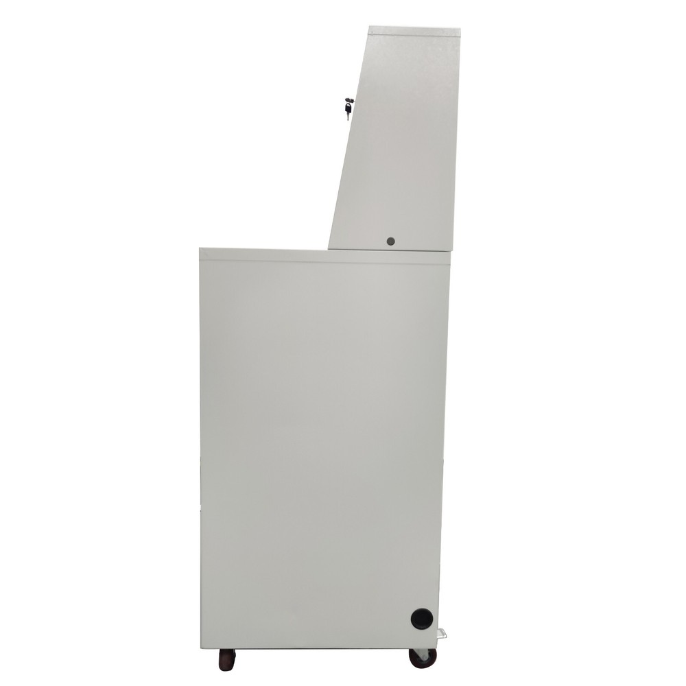 Mobile PC Industrial Computer Security Cabinet Dustproof Anti-theft Cabinet