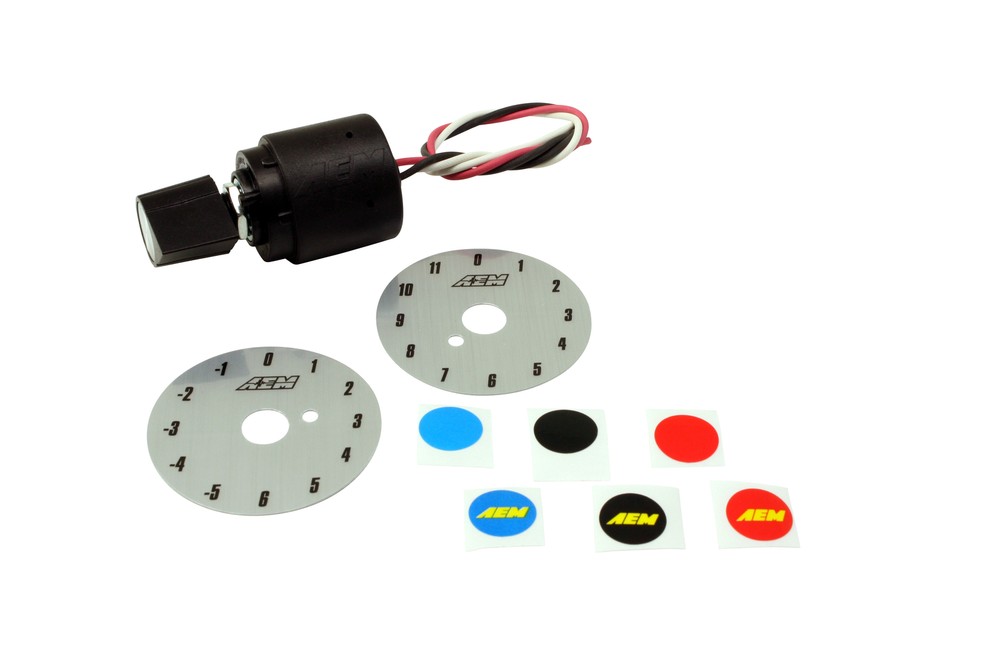 AEM Universal 12 Position Trim Pot Switch 3/8" Hole Mounting 30-2056