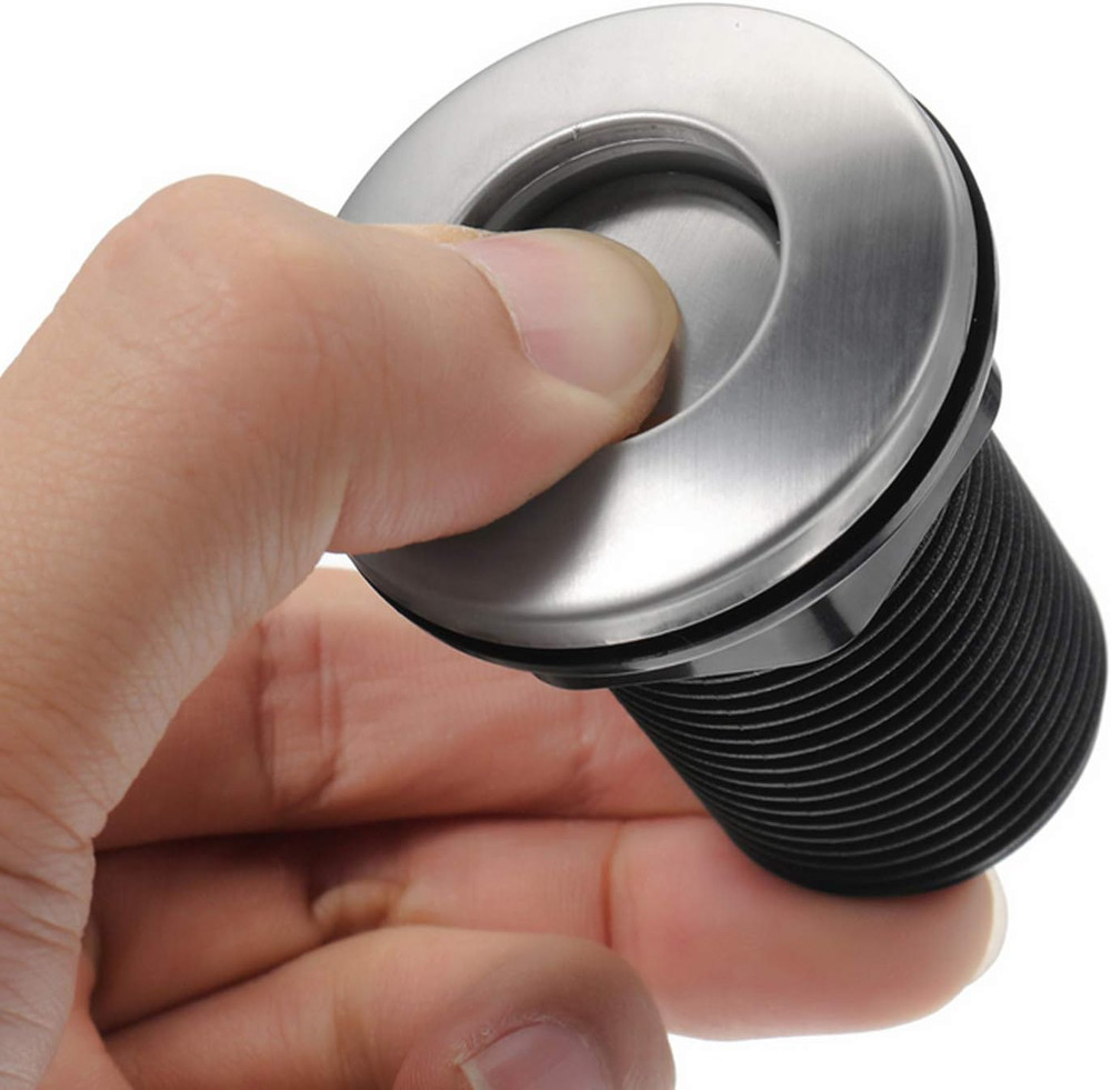 2026 Upgraded Sink Top Push Button with Air Hose Replacement, Air Switch Button
