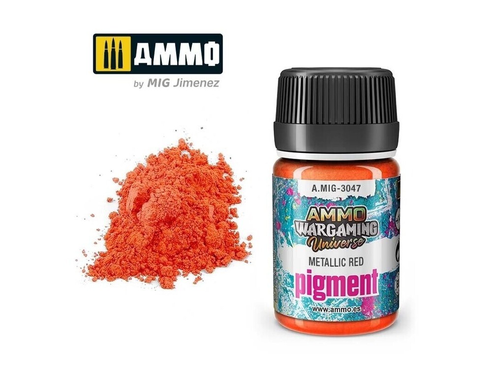 AMMO MIG - Pigment Metallic Red, 35ml, 3047