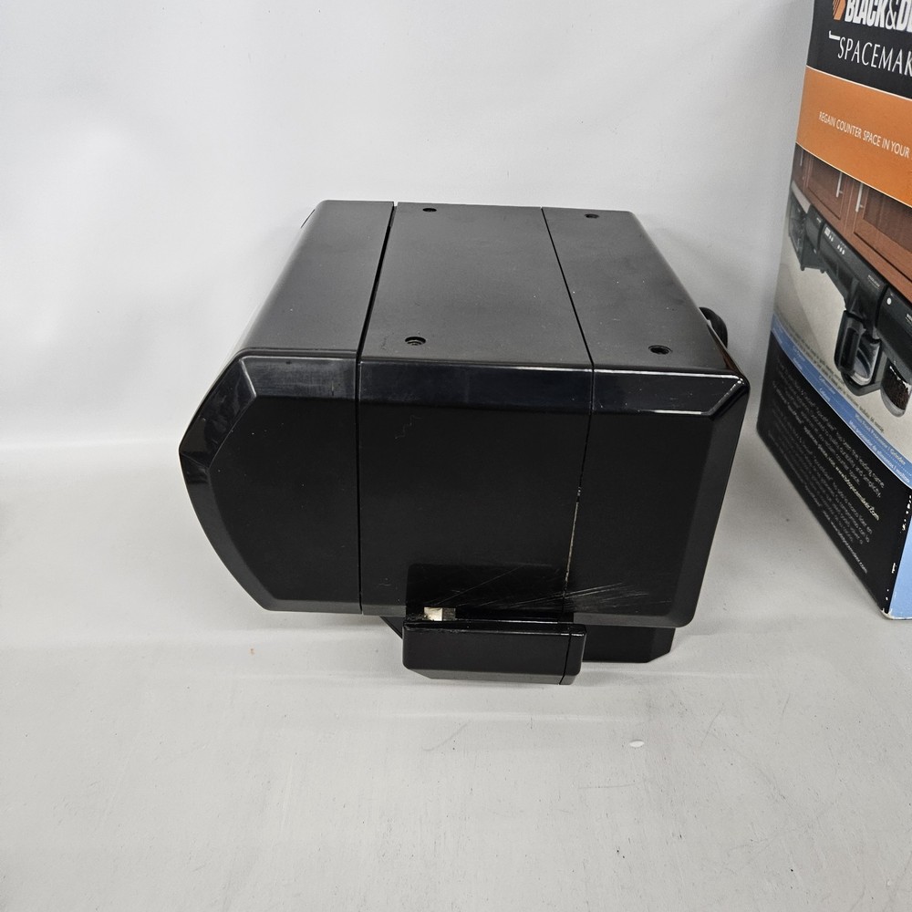 Black & Decker SpaceMaker CO100B Under Cabinet Can Opener With Hardware Tested