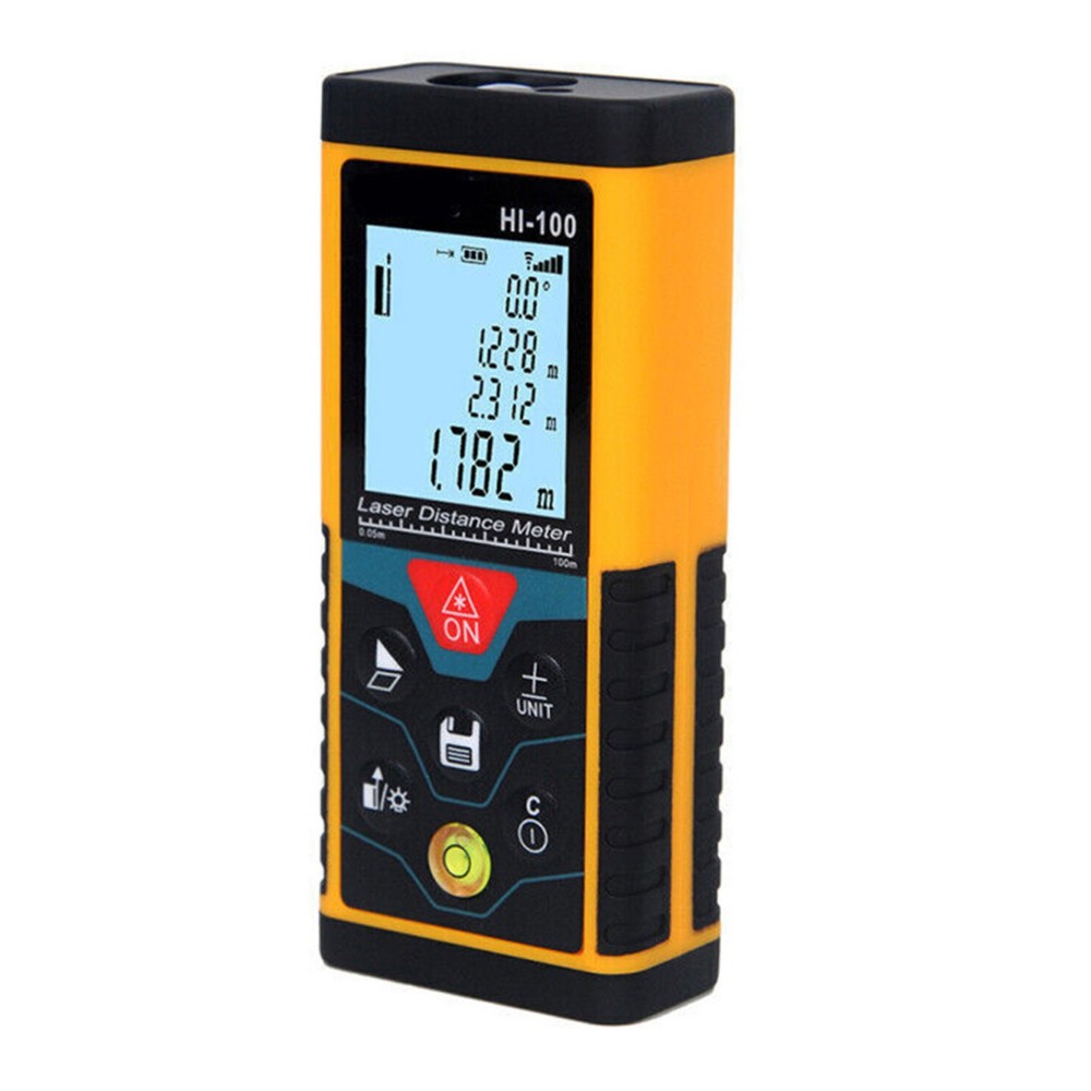 100M Handheld Infrared Distance Meter Measuring Detecter Rangefinder Auto Off