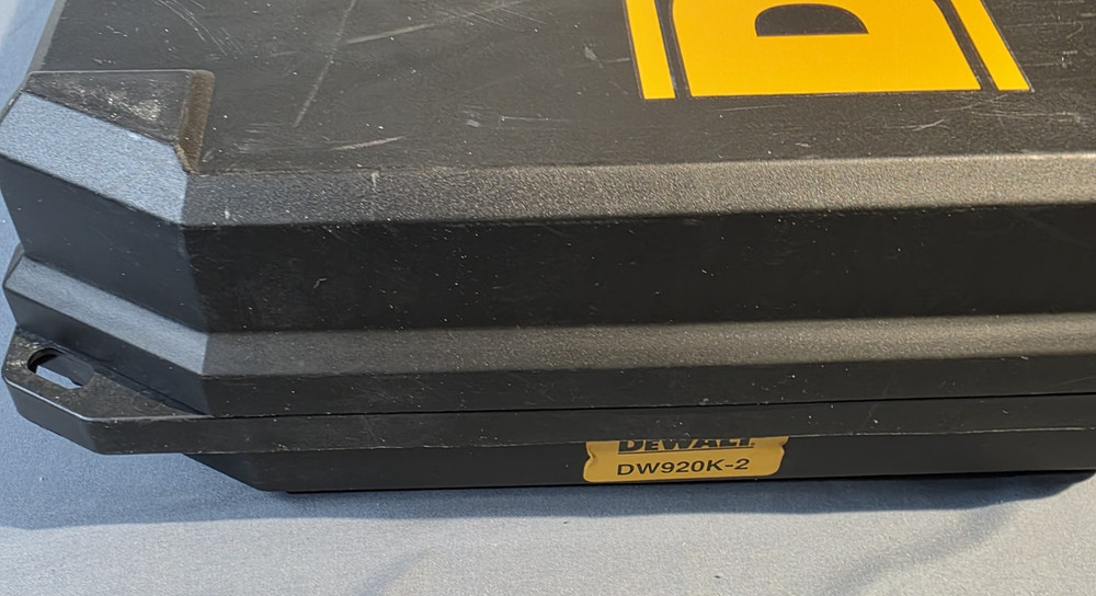DEWALT DW920K-2 - EMPTY REPLACEMENT 7.2v SCREWDRIVER CASE - Empty Case Only
