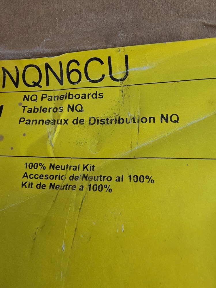 SQUARE D NQN6CU NQ PANELBOARD