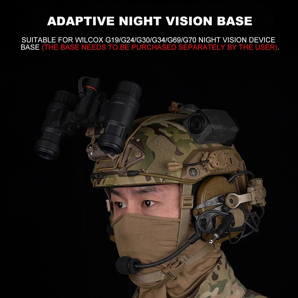 FMA Airsoft Binocular Helmet NVG PVS31 Dummy with Light Function Tactical Gear